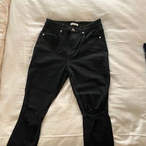 Good American black jeans